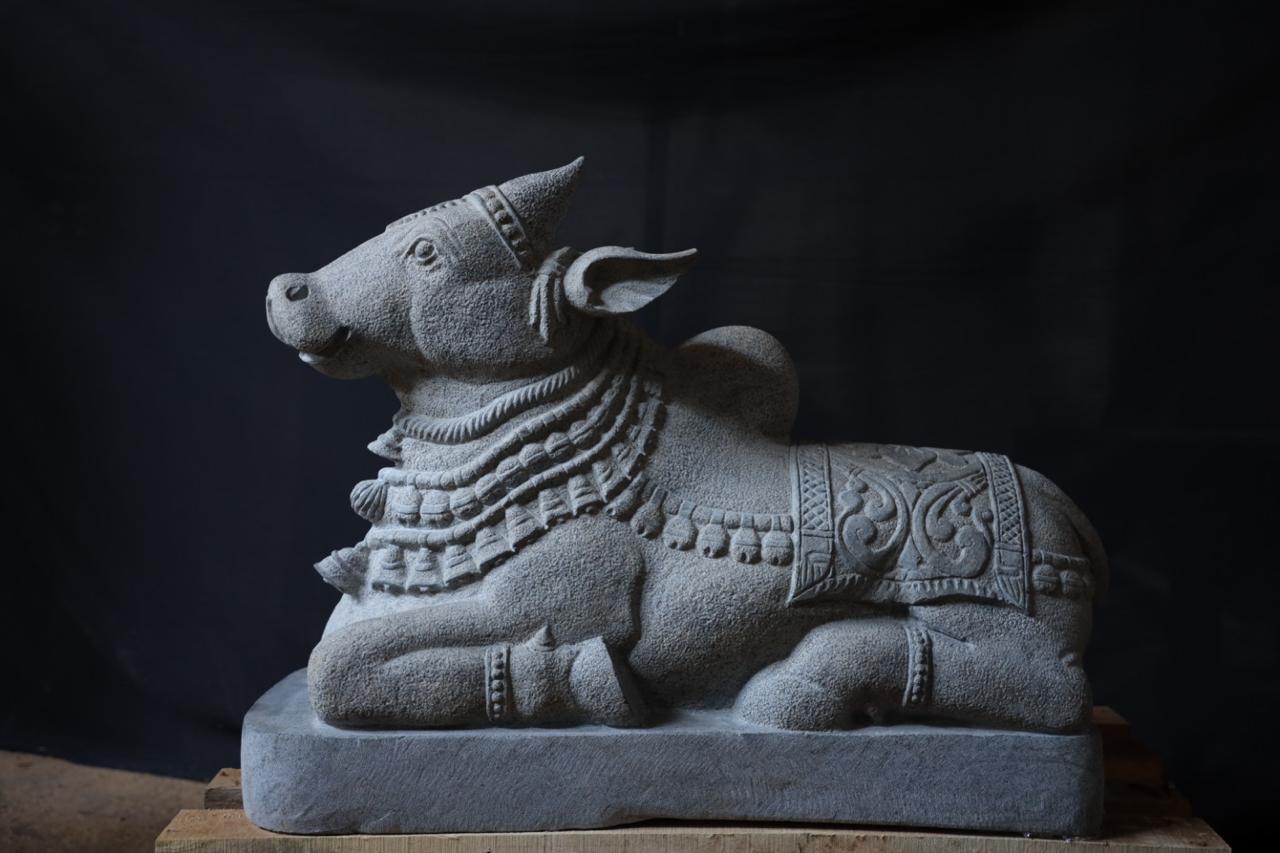 Large Seated Nandi