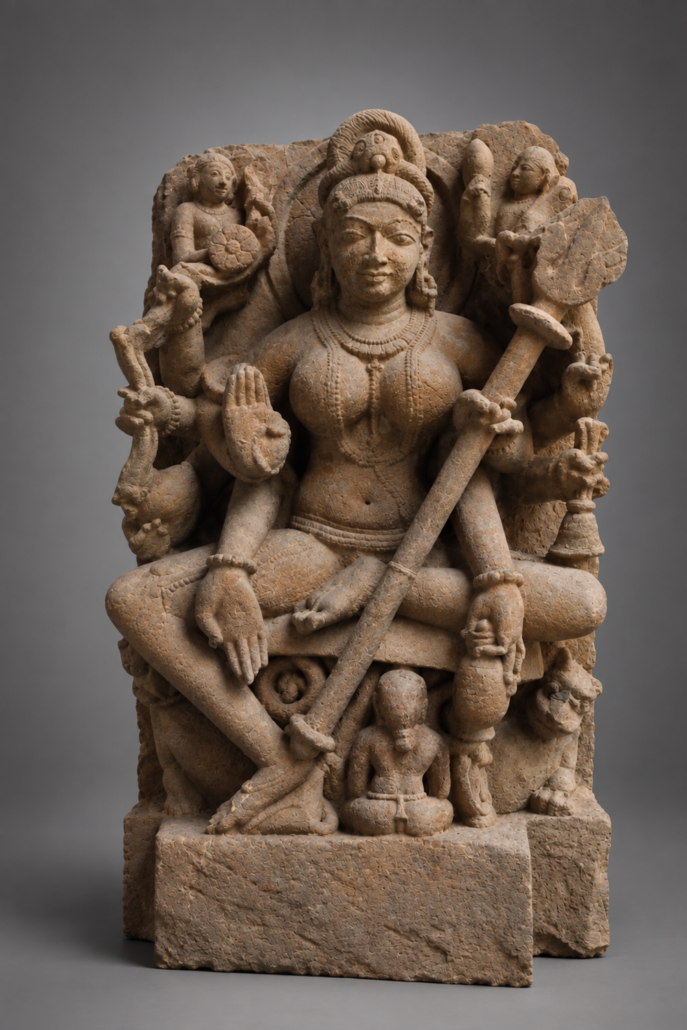 Large Stone Durga
