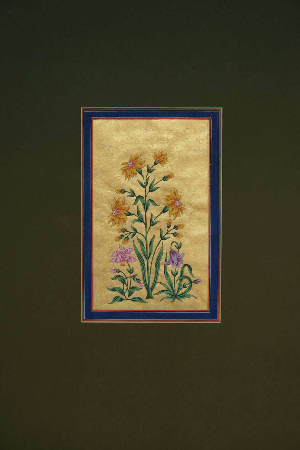 Floral motifs gold ground 2